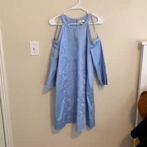 Ted Baker Cold Shoulder Blue Dress